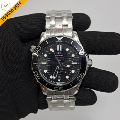 Omega Seamaster Diver Professional Steel Black Dial Swiss Automatic Watch
