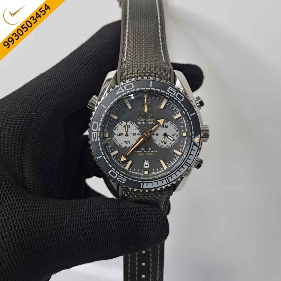 Omega Seamaster Planet Ocean 600M Full Grey Swiss Watch