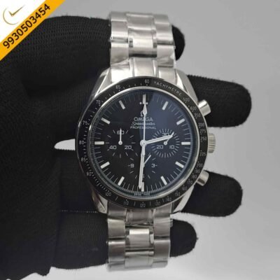 Omega Speedmaster Black Dial Silver Black Dial Swiss Watch
