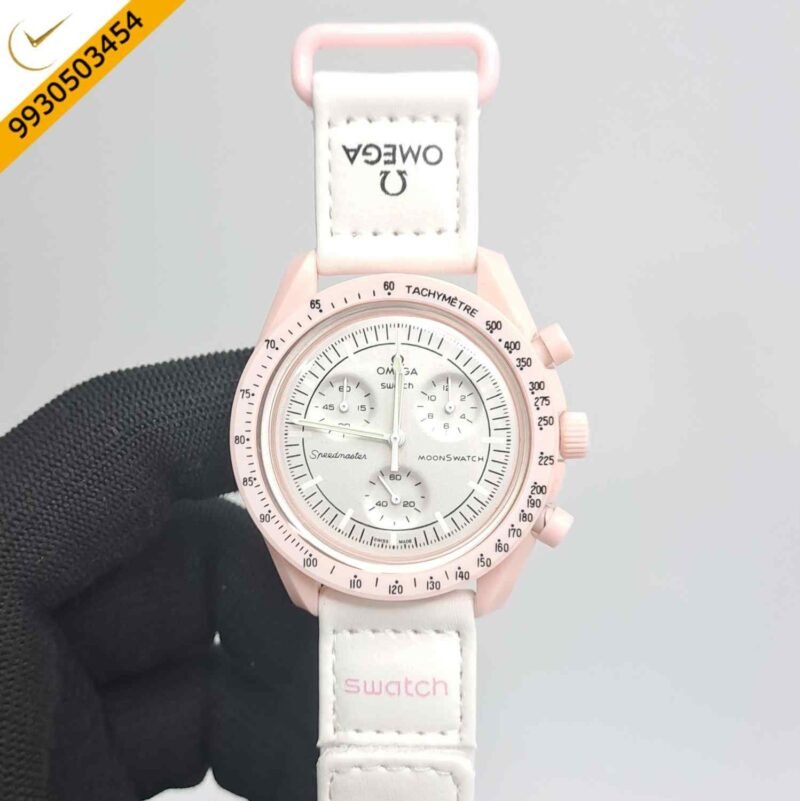 Omega Speedmaster Swatch Moonswatch Mission To Venus Chronograph Swiss Watch