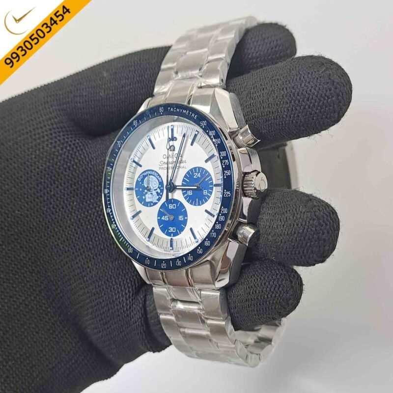 Omega Speedmaster White Dial Silver White Dial Swiss Watch - Image 2