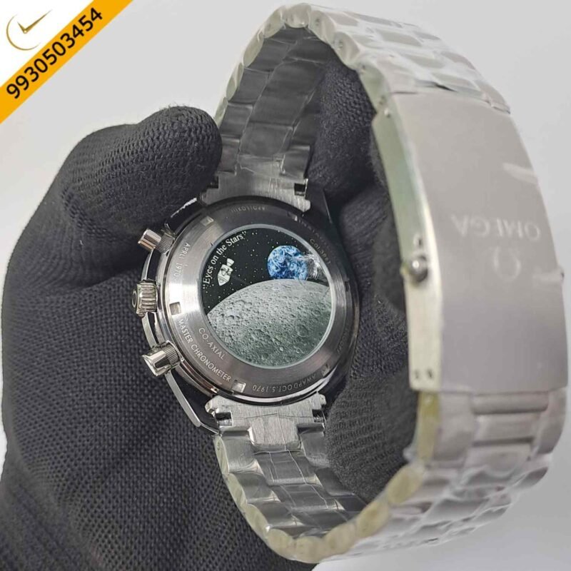 Omega Speedmaster White Dial Silver White Dial Swiss Watch - Image 4