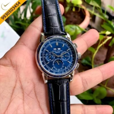 Patek Philippe Grand Complications Blue Dial Swiss Automatic Watch