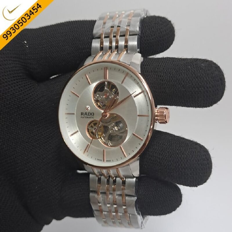 Rado Coupole Classic Open Heart White Dial Swiss Automatic Watch - Image 3