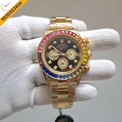 Rolex Daytona Rainbow Swiss Automatic Watch