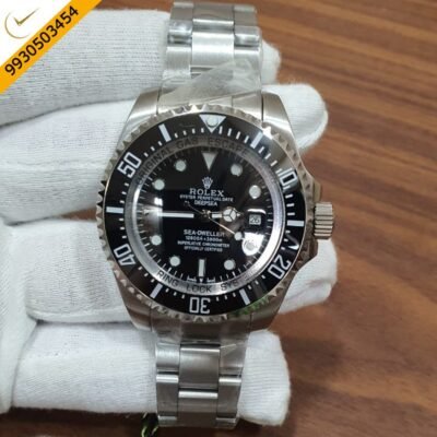 Rolex Deepsea Sea-Dweleer Deepsea Stainless Steel Black Dial Automatic Mens Watch