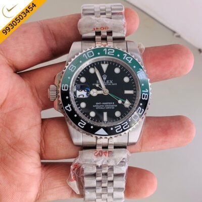 Rolex GMT Master 2 Steel Black-Green Swiss Automatic Watch