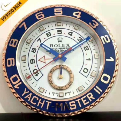 Rolex Oyster Perpetual Yacht-Master 2 White Dial Wall Clock