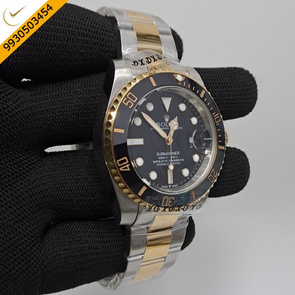 Rolex Submariner Black Dial Swiss Automatic Watch - Image 2