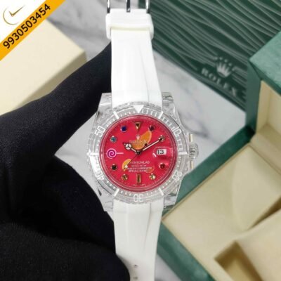 Rolex Submariner Phantomlab Red Dial Swiss Automatic Watch