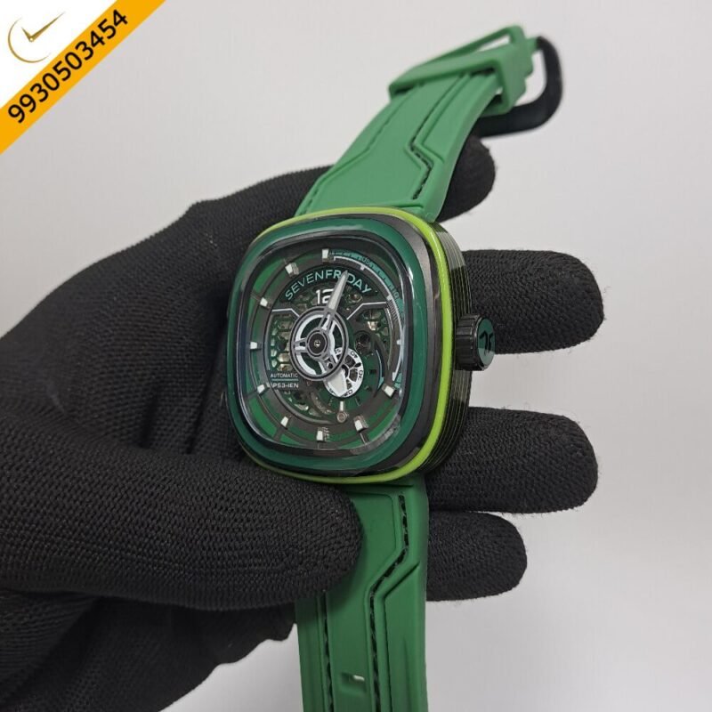 Seven Friday Industrial Series Green Dial Swiss Automatic Watch - Image 2