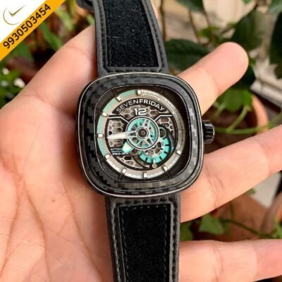 Seven Friday Jade Carbon Skeleton Dial Swiss Automatic Watch