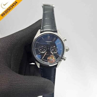 TAG Heuer Carrera Chronograph Limited Edition 600 Black Dial Swiss Watch