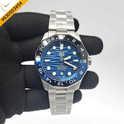 Tag Heuer Aqua Racer Professional 300 GMT Blue Dial Swiss Automatic Watch