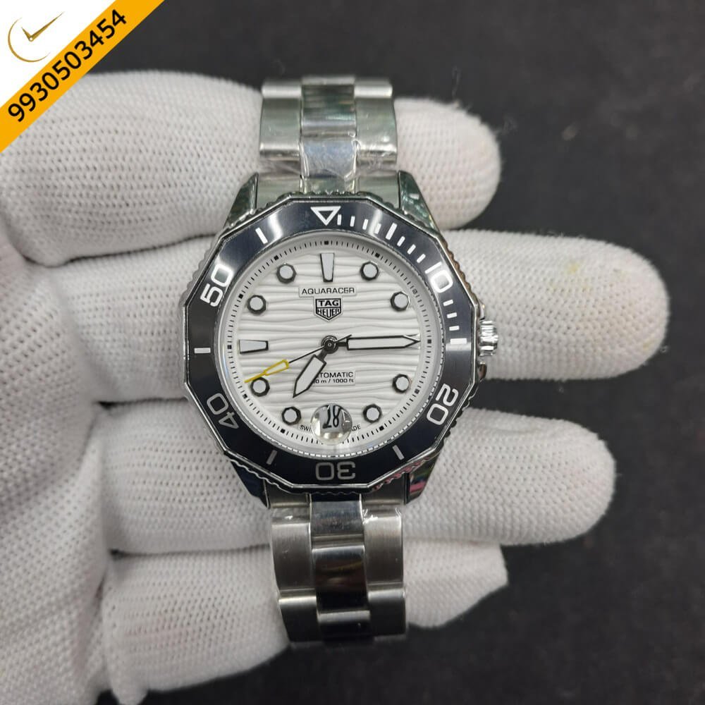 Tag Heuer Aquaracer White  Dial Swiss Watch