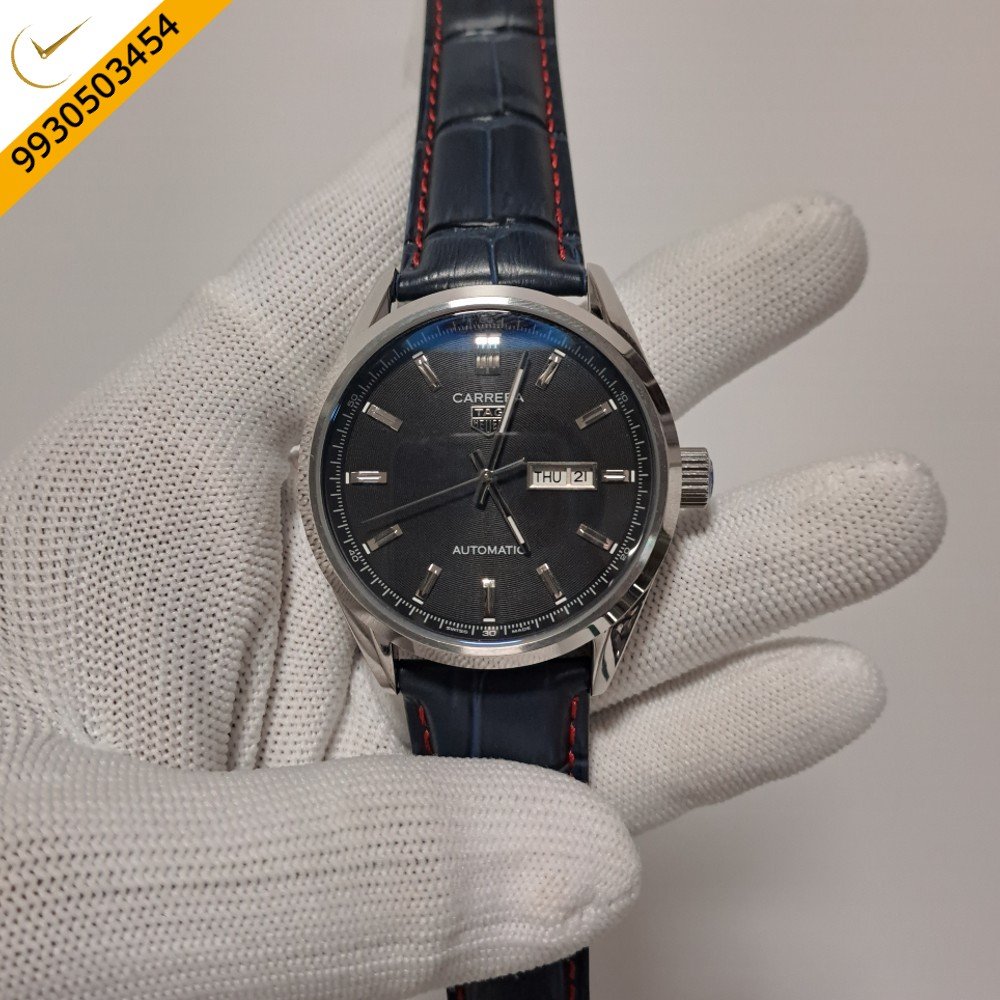 Tag Heuer Carrera Calibre 5 Blue Dial Swiss Automatic Watch