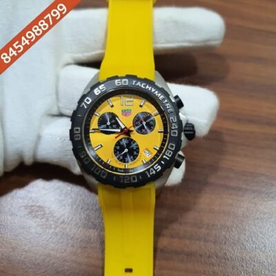 Tag Heuer Formula 1 Chronograph Steel Yellow Limited Edition Watch