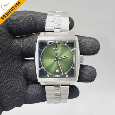 Tag Heuer Monaco Steel Green Dial Swiss Automatic Watch