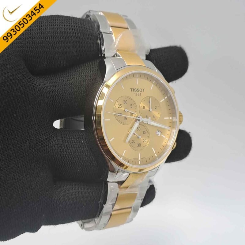 Tissot Chrono XL Classic T116.617 Dual Tone Gold Dial Store Quality Swiss Watch - Image 3