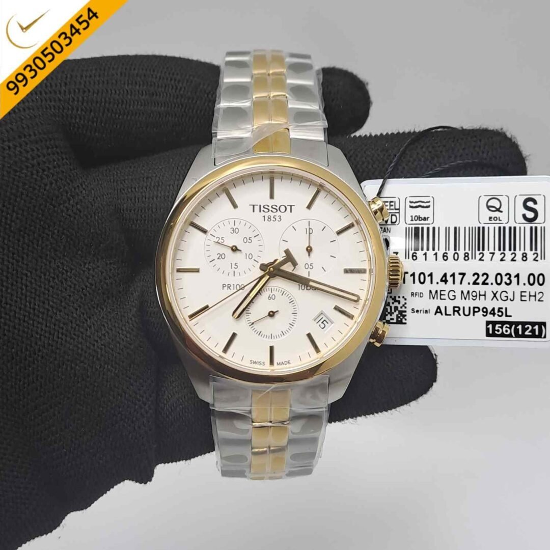 Tissot Chrono XL Classic T116.617 Dual Tone White Dial Store Quality Swiss Watch
