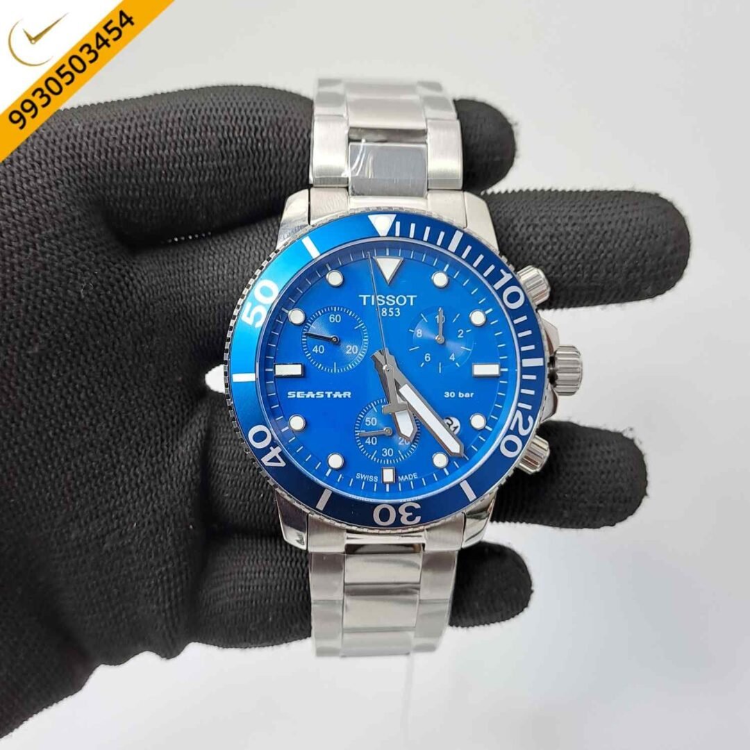 Tissot T-RACE Chronograph Stainless Steel Blue Dial Swiss Watch