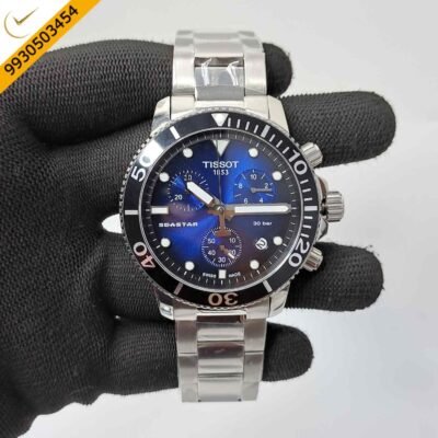 Tissot T-RACE Chronograph Steel Nevy Blue Dial Swiss Watch