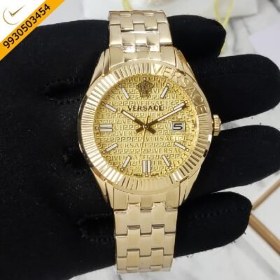 Versace Greca Full Gold Swiss Watch
