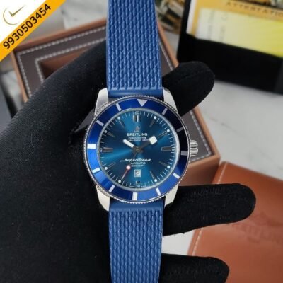 Breitling Super Ocean Heritage Full Blue Automatic Watch