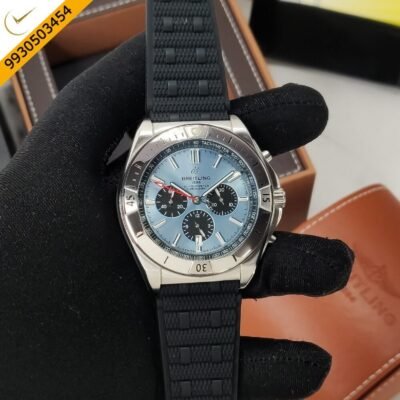 Breitling Super Chronomat B01 44 Ice Blue Dial Swiss Watch
