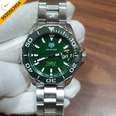 Tag Heuer Calibre Aquaracer Green Dial Swiss Automatic Watch