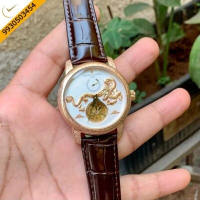 Vacheron Constantin Traditionnelle Tourbillon White Dial Swiss Automatic Watch