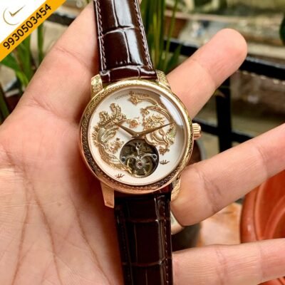 Vacheron Constantin Traditionnelle Tourbillon White Dial Swiss Automatic Watch