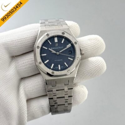 Audemars Piguet Royal Oak Silver Blue Dial Swiss Automatic Watch