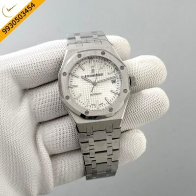 Audemars Piguet Royal Oak Silver White Dial Swiss Automatic Watch