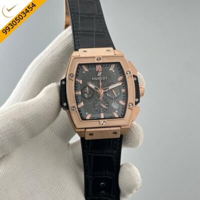 Hublot Spirit Of Big Bang King RoseGold Grey Dial Swiss Watch.