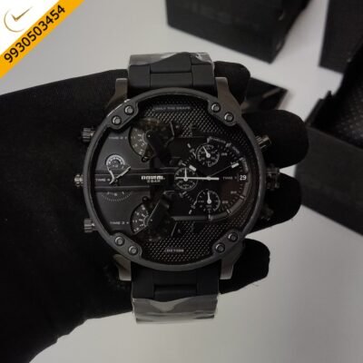 Diesel Mr. Daddy Dz-7396 Chronograph Full Black Swiss Watch