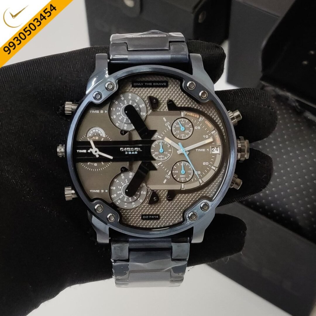 Diesel Mr. Daddy Dz-7414 Grey Dial Swiss Watch