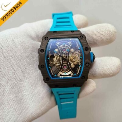 Richard Mille RM 35 01 Rafael Nadel Blue Strap Swiss ETA Automatic Watch