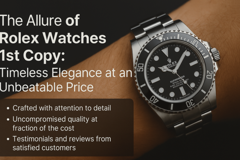 Read more about the article Discover the Timeless Elegance of Rolex Watches at Affordable Prices