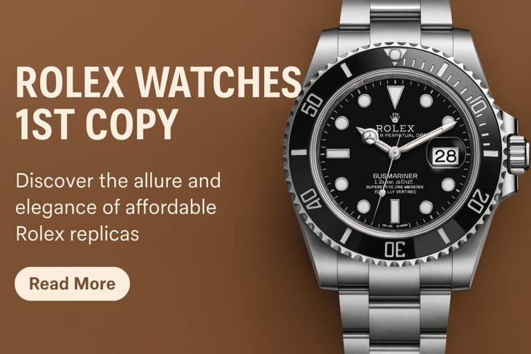 Read more about the article Experience Luxury for Less: The Allure of Rolex Watches 1st Copy