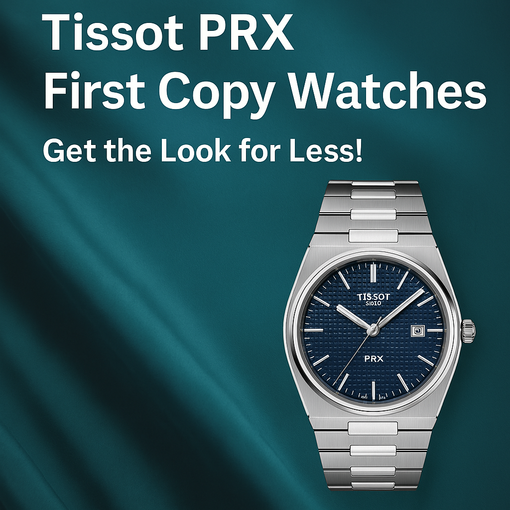 You are currently viewing The Hottest Trendsetter: Tissot PRX First Copy Watches – Get the Look for Less