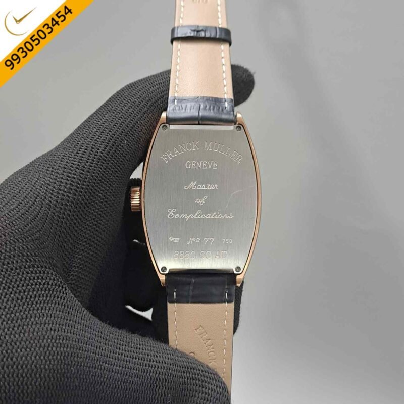 Franck Muller Crazy Hours Color Dreams Rose Gold White Dial Swiss Automatic Watch - Image 4
