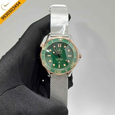 Omega Seamaster Professional Diver 300M Steel Green Dial Swiss Automatic Watch