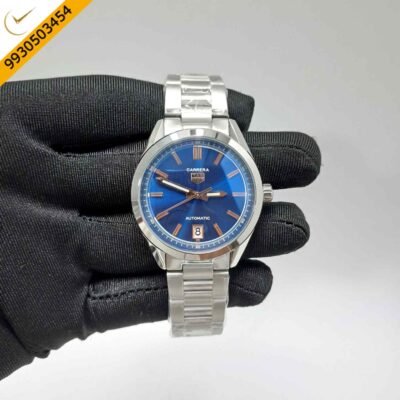 TAG Heuer Carrera Date-Steel Blue Dial Swiss Watch