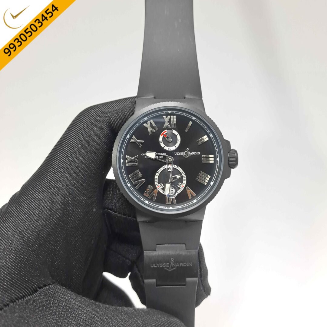 Ulysse Nardin Marine Chronometer Full Black Edition Swiss Automatic Watch