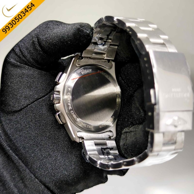 Breitling Avenger B01 Chronograph 44 Steel Beige Dial Stainless Steel Strap Swiss Automatic Watch - Image 4