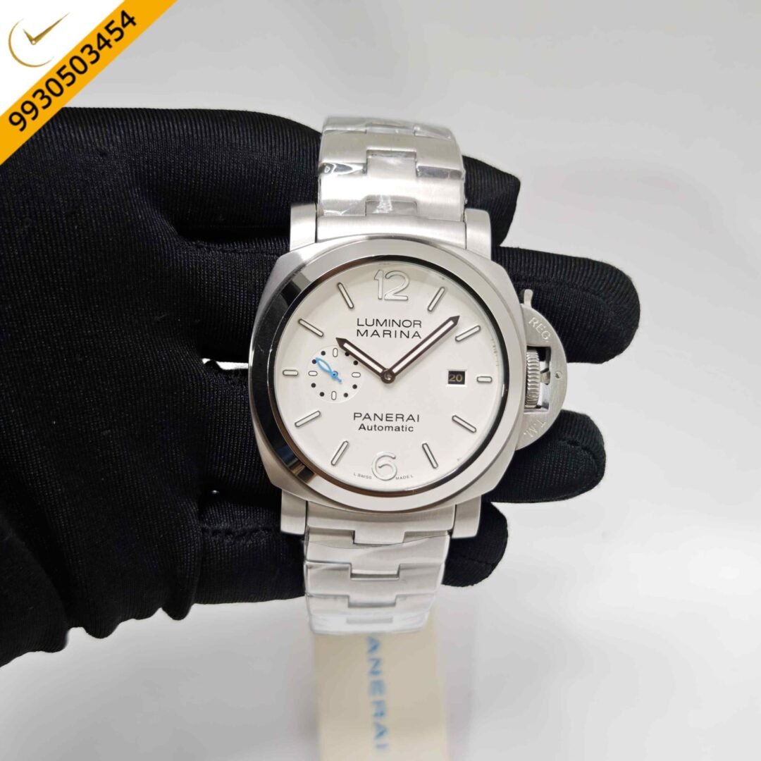 Panerai Luminor Marina PAM01314 White Dial Steel Strap Swiss Automatic Watch