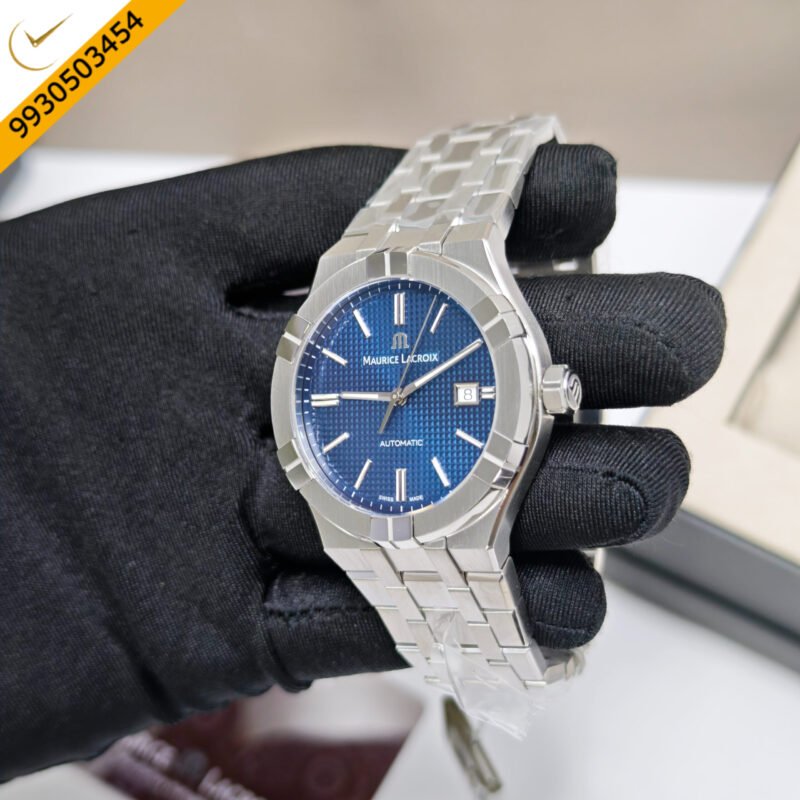 Maurice Lacroix Aikon Steel Blue Dial Limited Edition Swiss Automatic Watch - Image 2