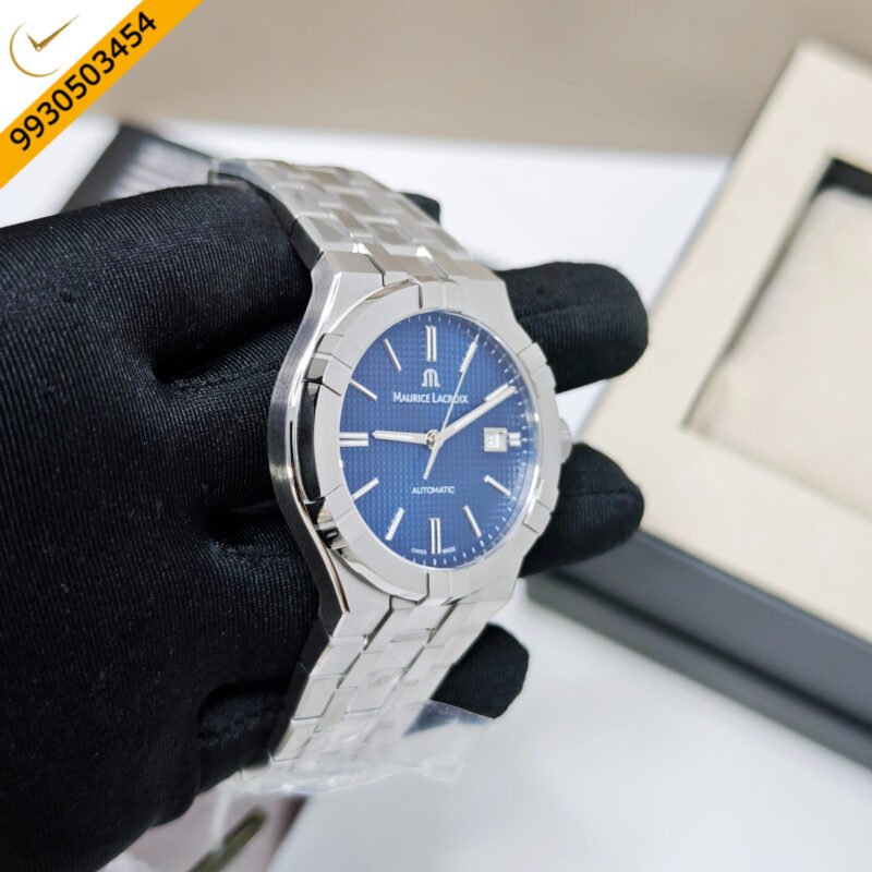 Maurice Lacroix Aikon Steel Blue Dial Limited Edition Swiss Automatic Watch - Image 3