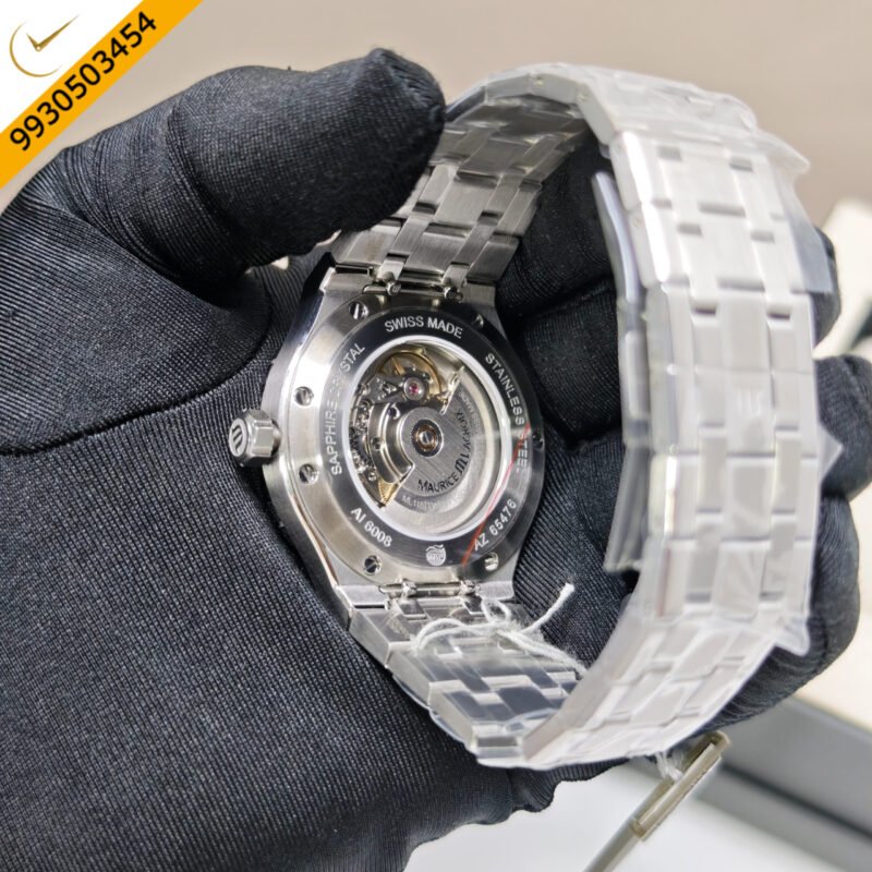Maurice Lacroix Aikon Steel Orange Dial Limited Edition Swiss Automatic Watch - Image 4